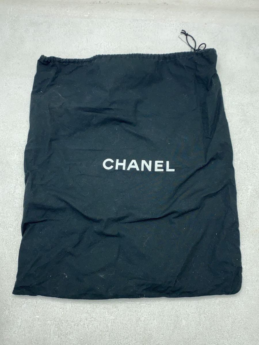 CHANEL◆ハンドバッグ/-/BLK/A20457_画像8