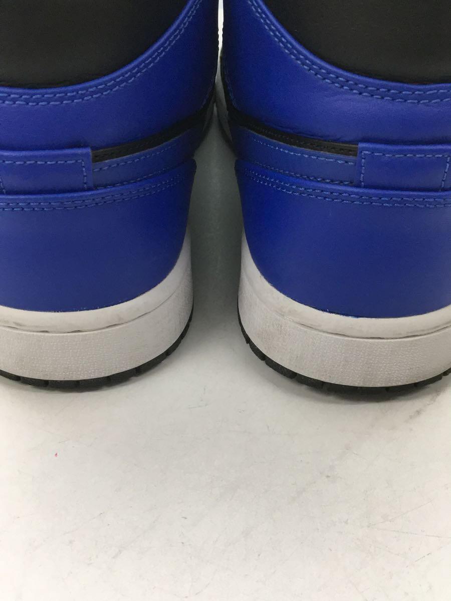 NIKE◆AIR JORDAN 1 MID_エア ジョーダン 1 ミッド/28cm/BLU