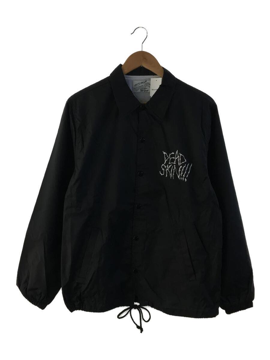 WACKO MARIA◆×NECK FACE COACH JACKET/ナイロンジャケット/M/ナイロン/BLK_画像1