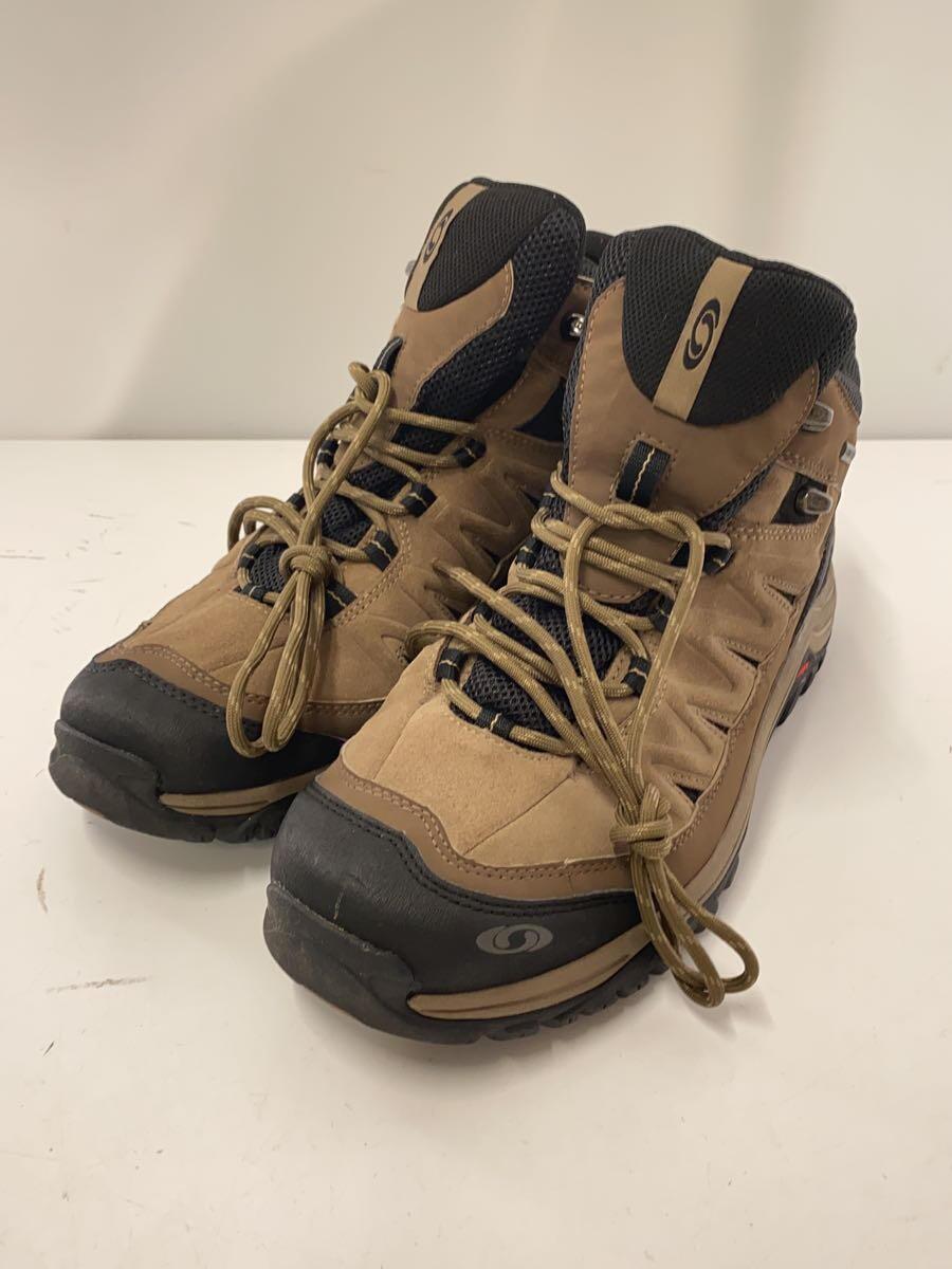 salomon◆トレッキングブーツ/28cm/BRW/104663/ortholite/GORE-TEX_画像2