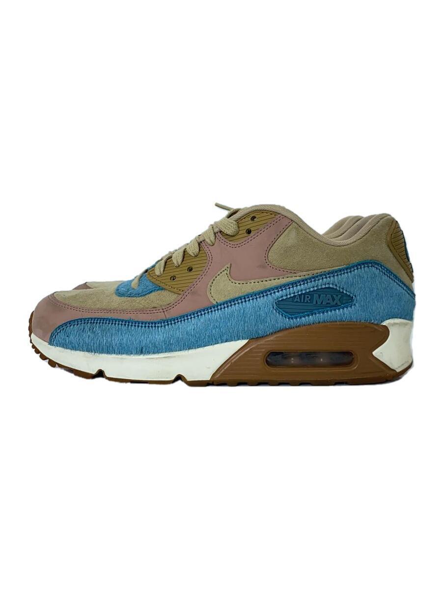 NIKE◆AIR MAX 90 LX/エアマックス/ブラウン/898512-200/25.5cm