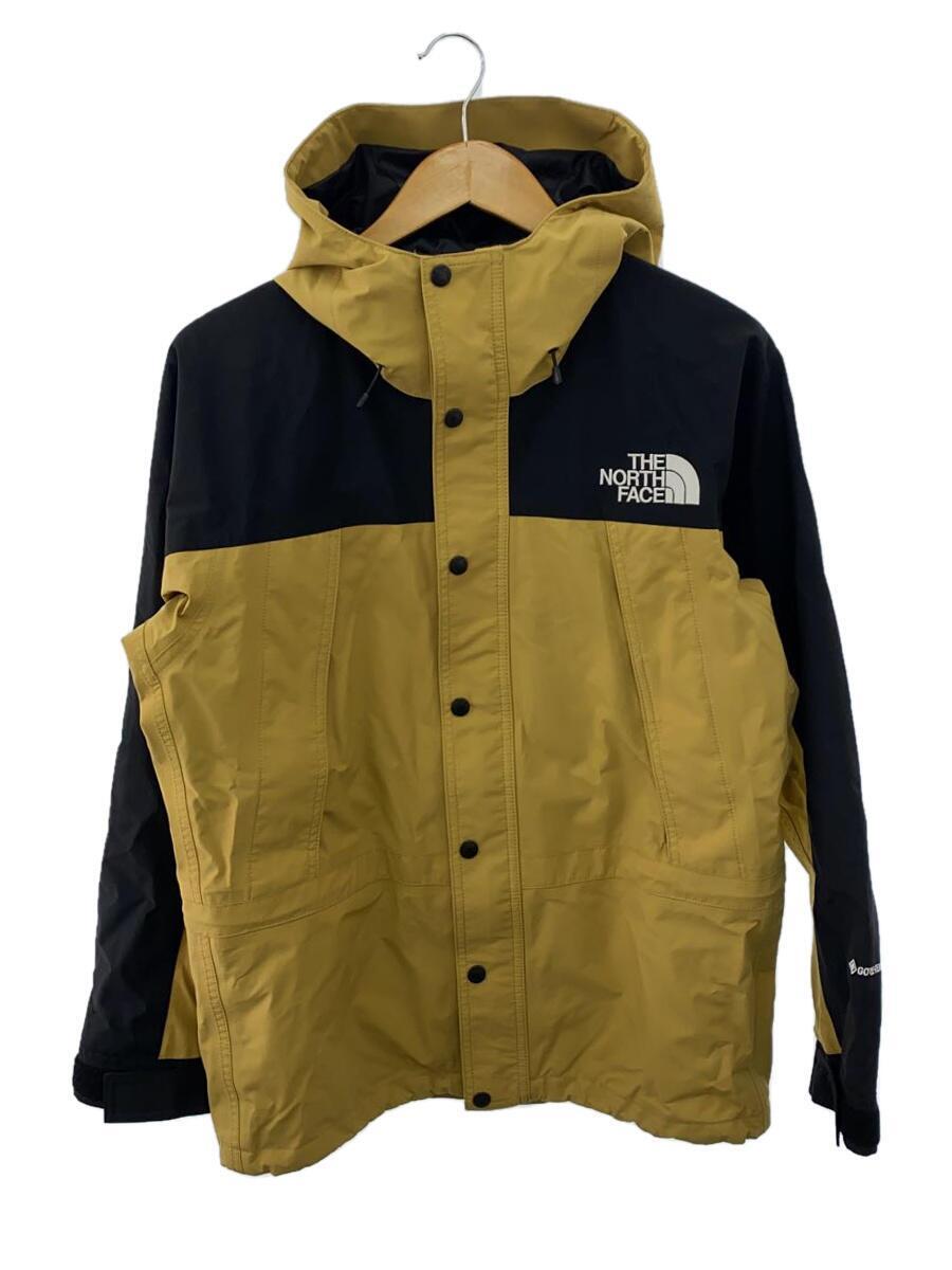THE NORTH FACE◆MOUNTAIN LIGHT JACKET_マウンテンライトジャケット/S/ナイロン/イエロー