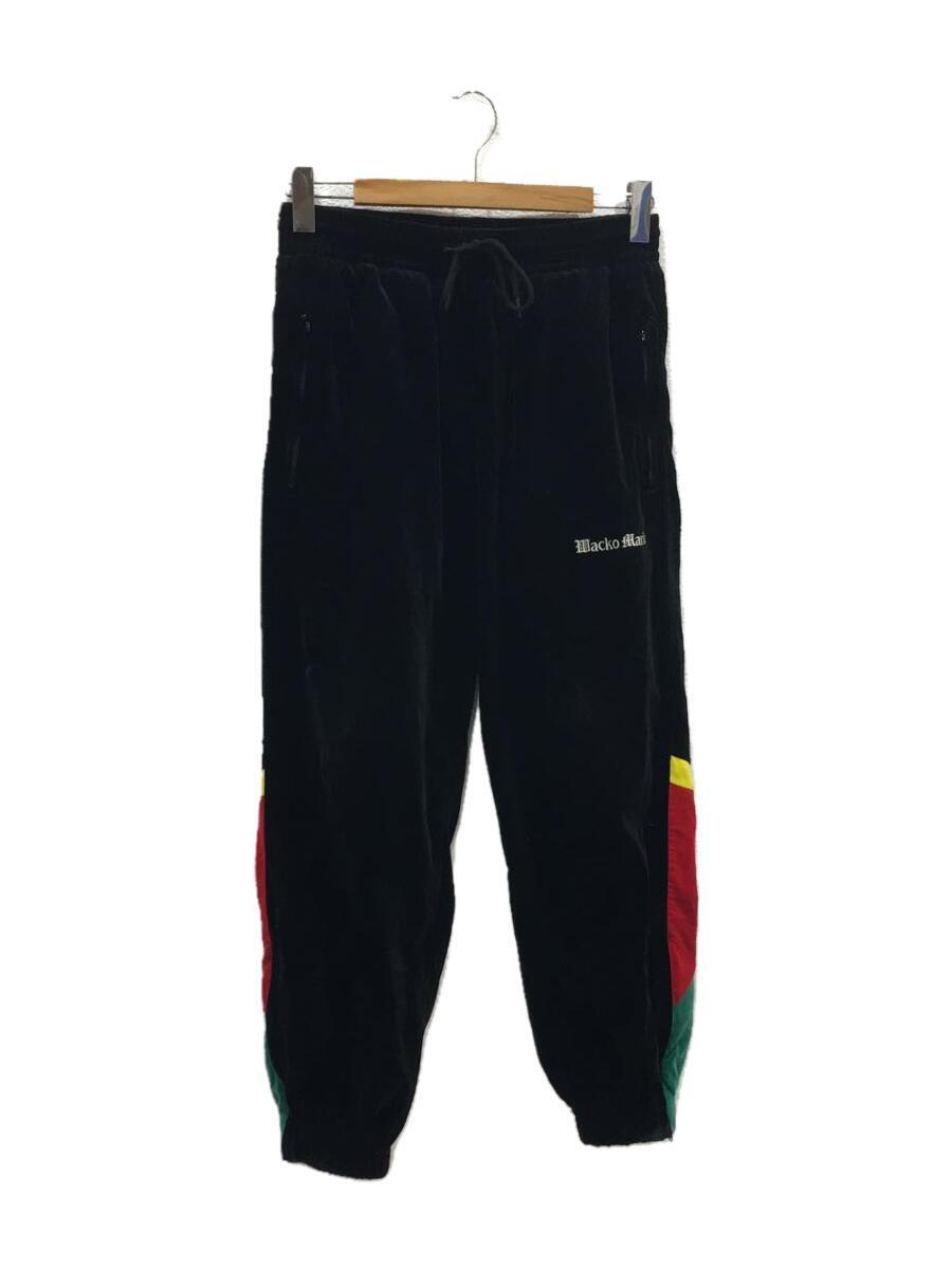 WACKO MARIA◆ボトム/M/コットン/BLK/23FW/VELVETEEN TRACK PANTS_画像1