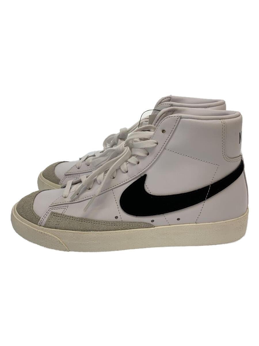 NIKE◆ブレザー/ハイカットスニーカー/26cm/WHT/BQ6806-100_画像1