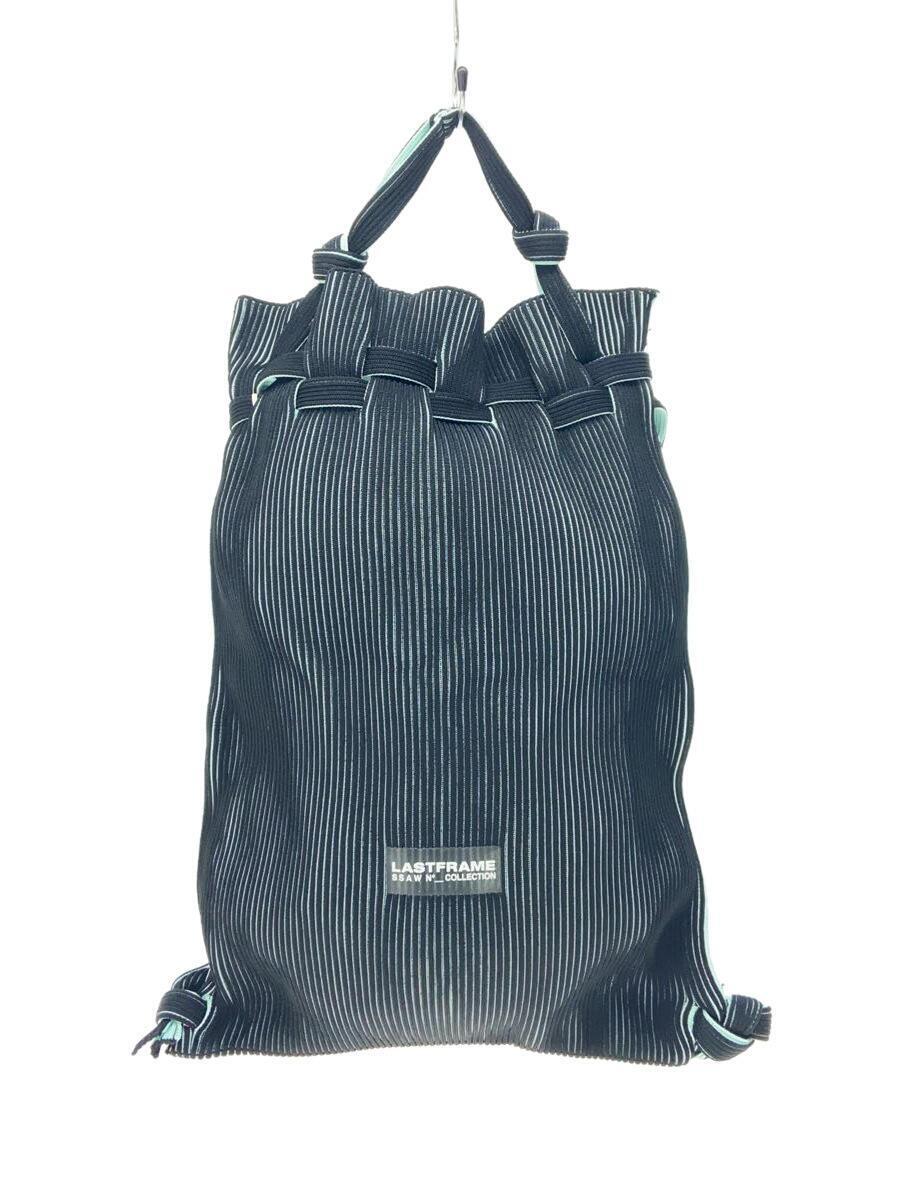 LASTFRAME/TWO TONE KNAPSACK/バッグ/-/BLK