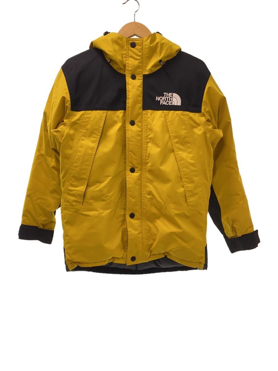 THE NORTH FACE◆MOUNTAIN DOWN JACKET_マウンテンダウンジャケット/S/ナイロン/GRY/無地_画像1