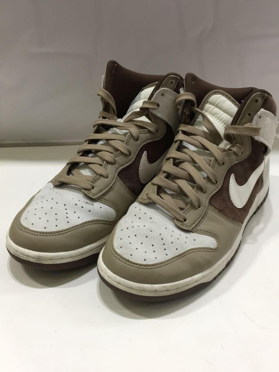 NIKE◆DUNK HIGH RETRO PREMIUM_ダンク ハイ レトロ プレミアム/28cm/BRW_画像2