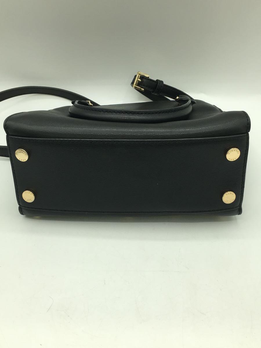 MICHAEL KORS◆ショルダーバッグ/レザー/BLK/35H7GE0S5L_画像4