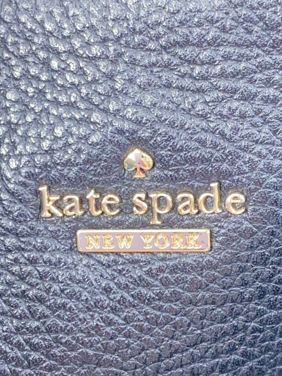 kate spade new york◆トートバッグ/レザー/BLK/PXRU8396_画像5