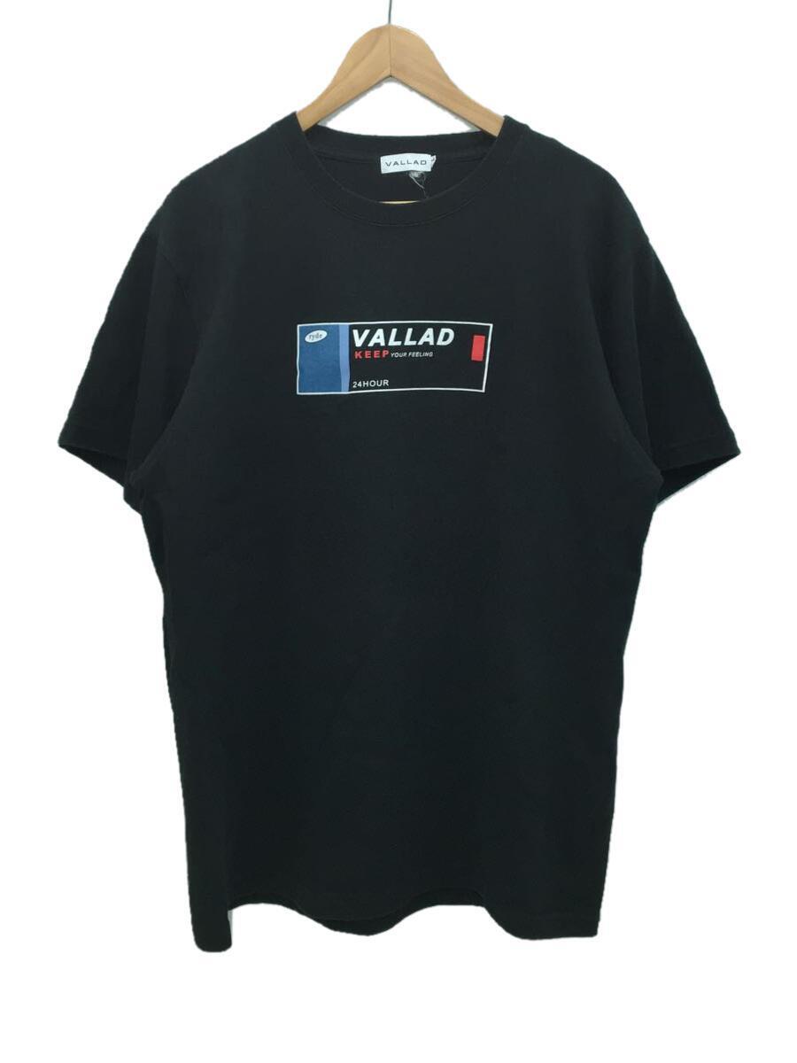 VALLAD/Keep Your Feeling/Tシャツ/XL/コットン/BLK