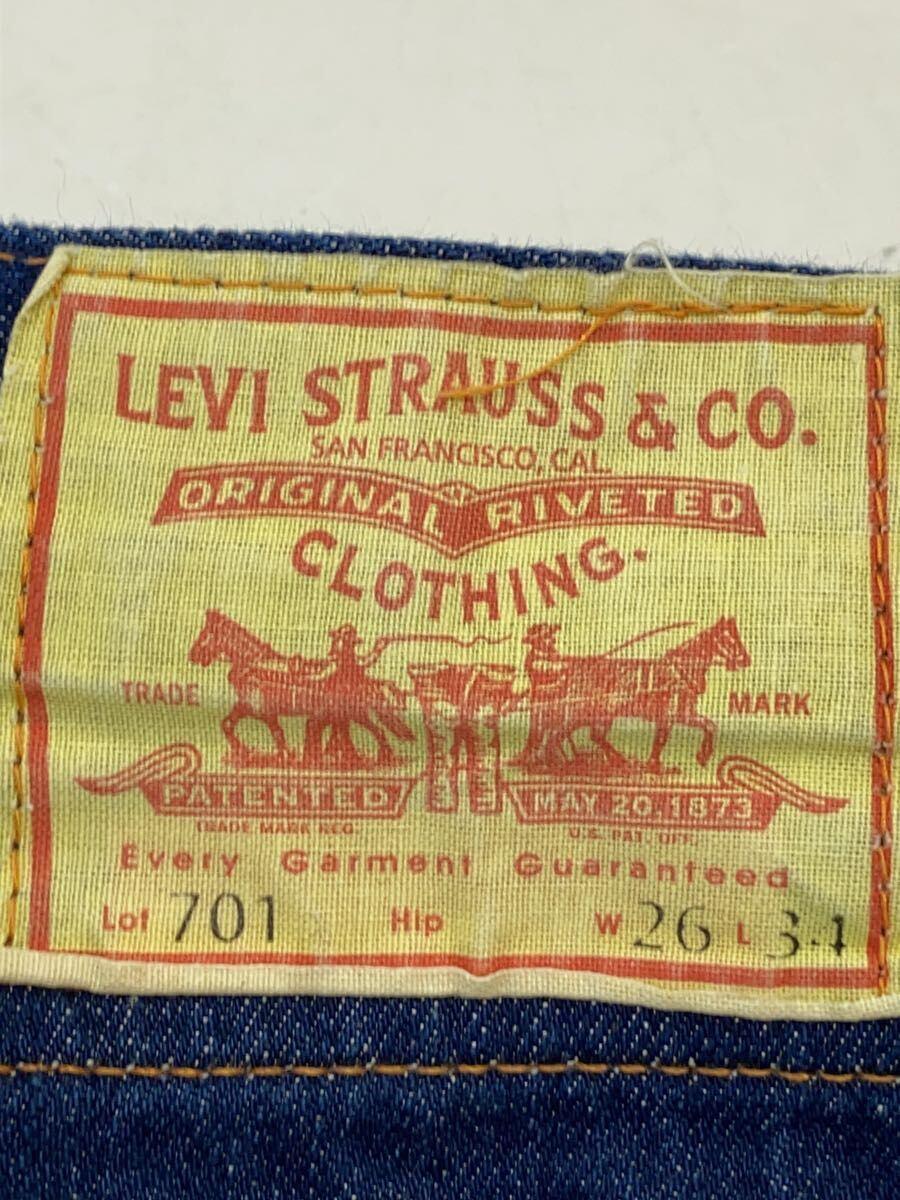 Levi*s*5 pocket strut pants /42TALON/ red ear / cell bichi/26/ Denim / jeans / cotton /701