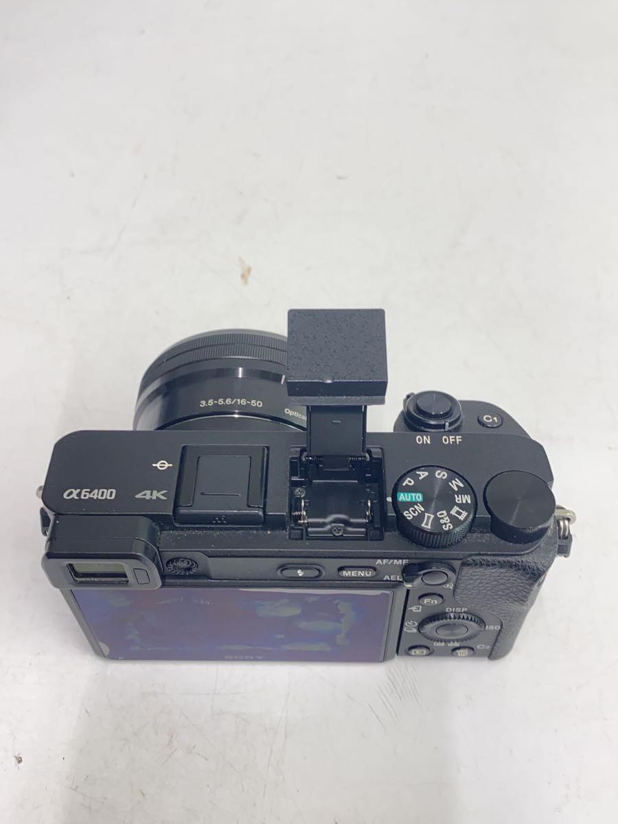 SONY* цифровой однообъективный камера α6400 ILCE-6400L энергия zoom линзы комплект [ черный ]
