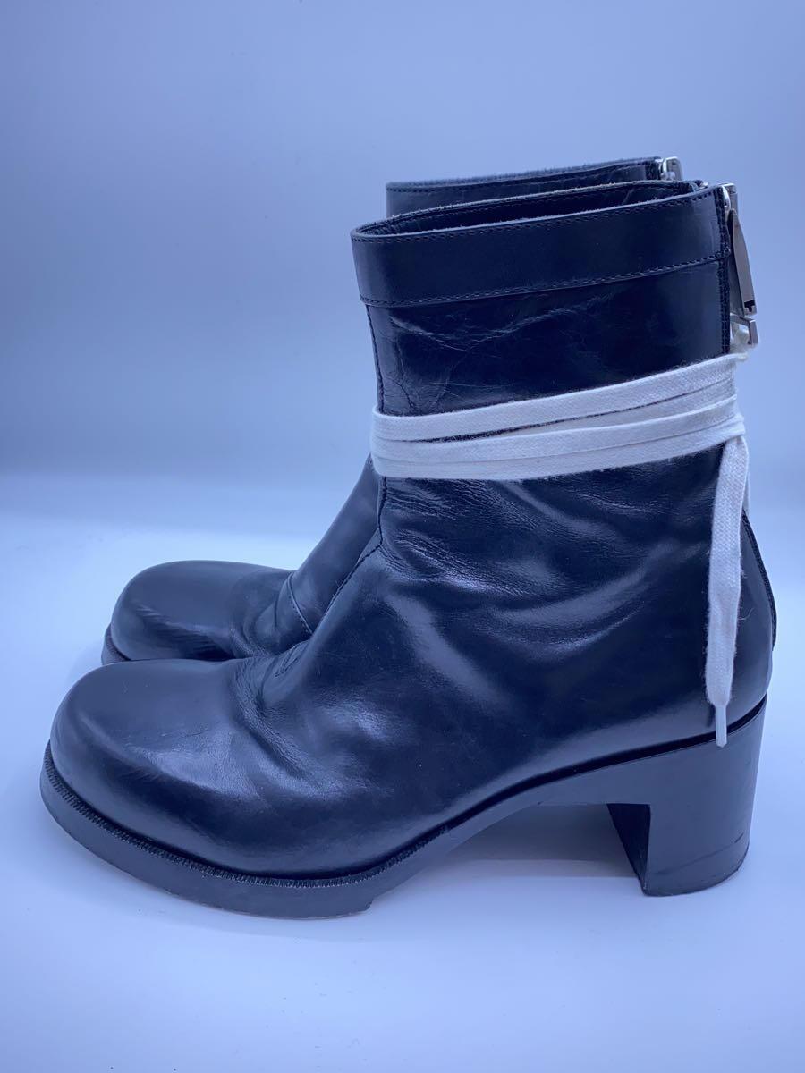 1017 ALYX 9SM(ALYX)◆Bowie Boots/ヒールブーツ/41/BLK/レザー/履き皺使用感有