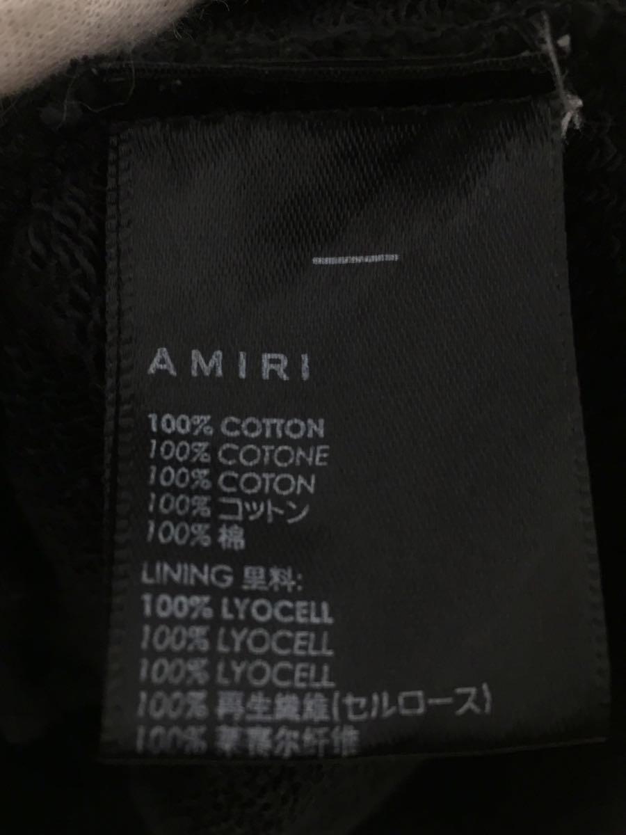 AMIRI◆パーカー/ダメージ加工/フーディー/マフポケット/リブ/46/コットン/BLK/RN150712_画像5