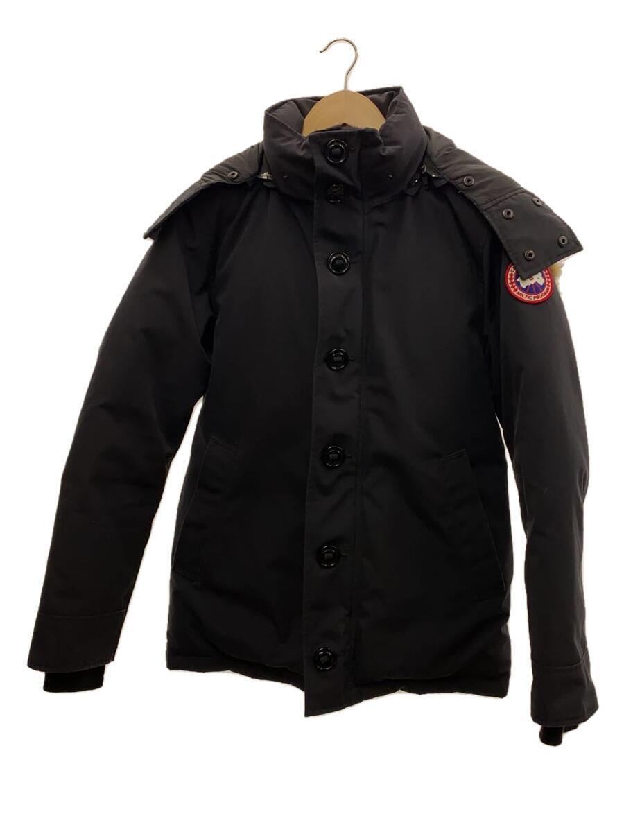 CANADA GOOSE◆カナダグース/ダウンジャケット/S/ポリエステル/ネイビー/3433JM R_画像1