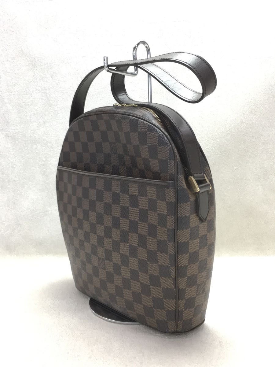 LOUIS VUITTON◆イパネマGM_ダミエ・エベヌ_BRW/PVC/BRW_画像2