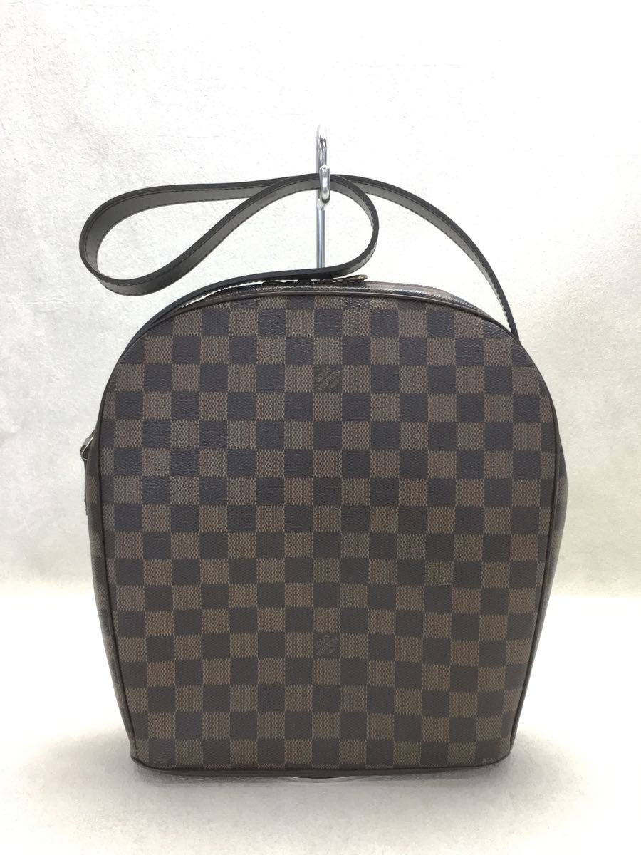 LOUIS VUITTON◆イパネマGM_ダミエ・エベヌ_BRW/PVC/BRW_画像4