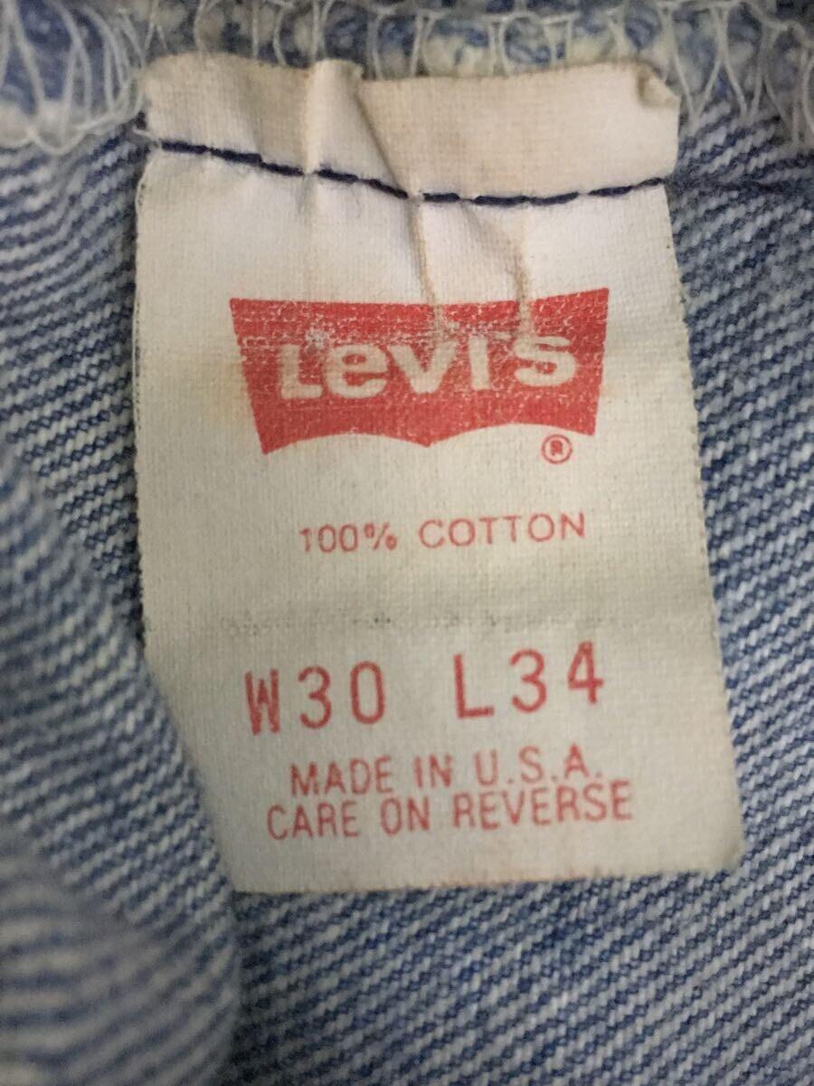 Levi’s◆ボトム/30/デニム/BLU/無地_画像5