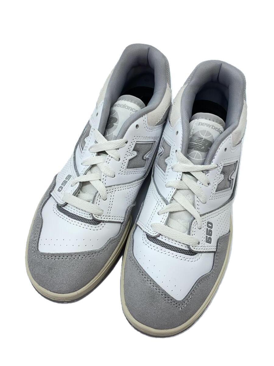 NEW BALANCE◆ローカットスニーカー/24cm/グレー/BB550NEA_画像2