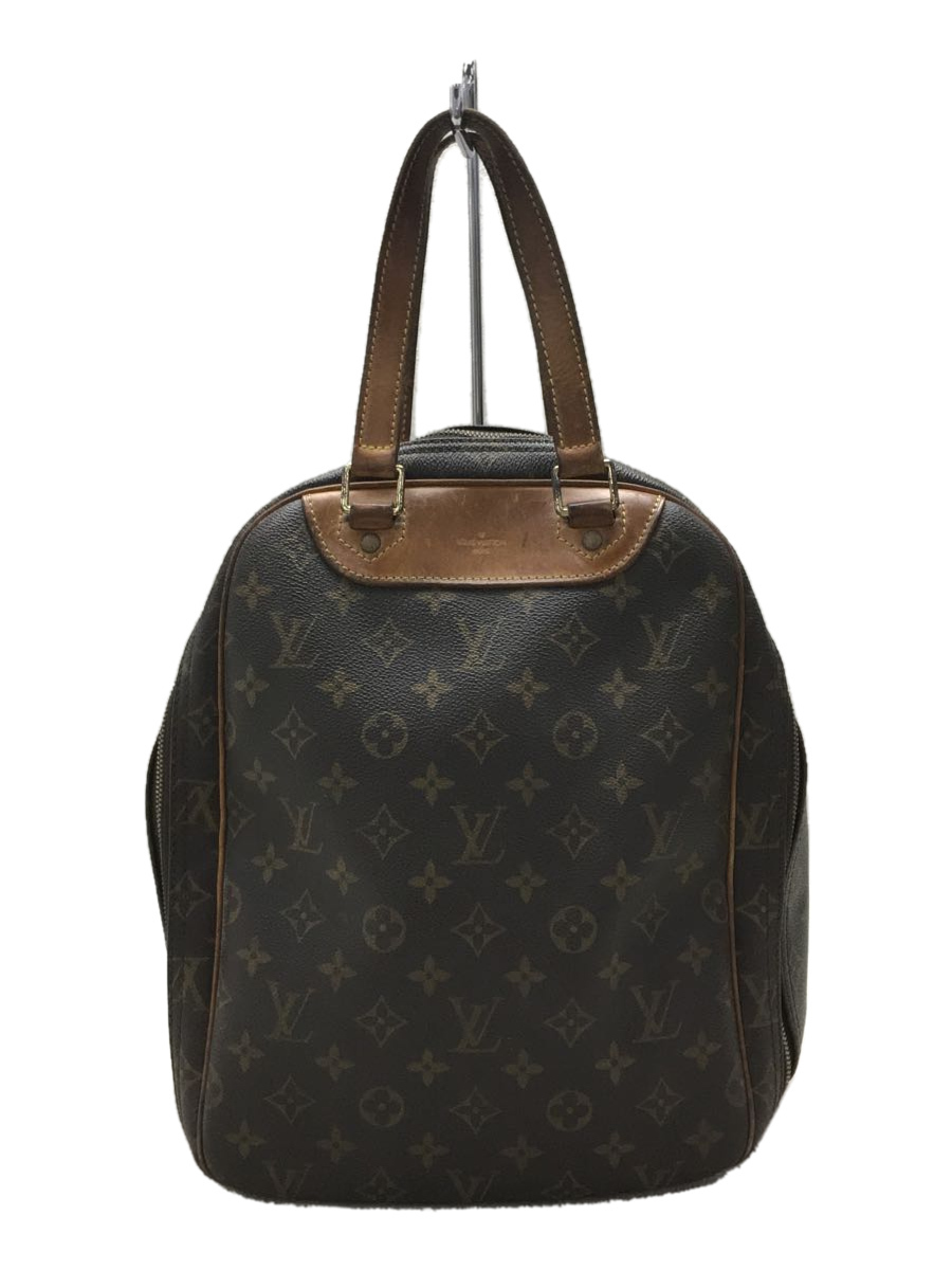 LOUIS VUITTON◆M41450/エクスキュル/シオン/バッグ/レザー/ブラウン/モノグラム