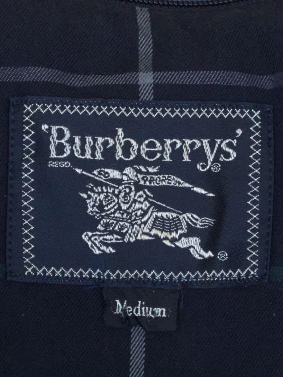 BURBERRYS◆ライナーベスト/ダウンベスト/M/コットン/ベージュ/フロントシミ有/使用感有_画像3