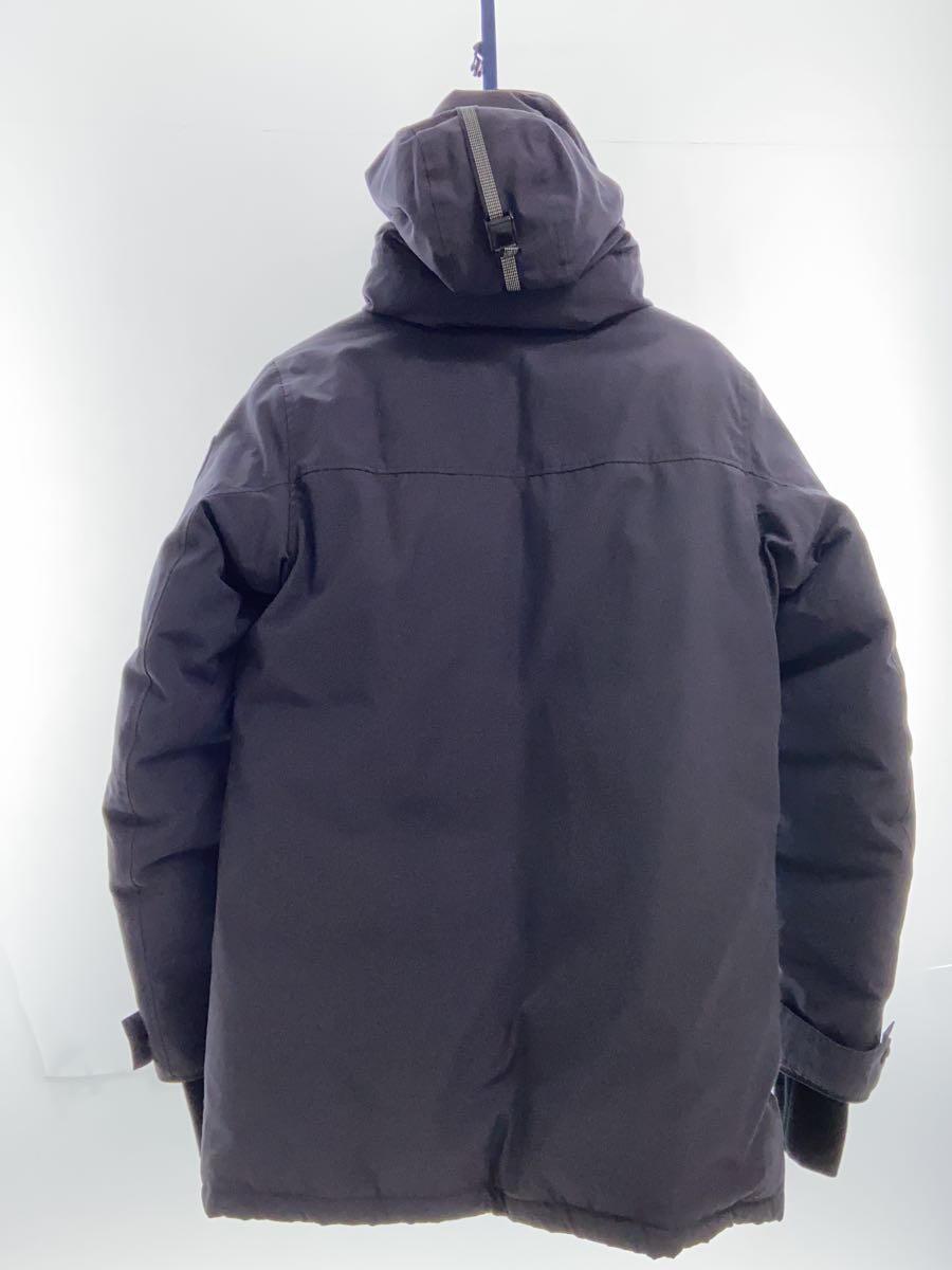 CANADA GOOSE◆BLACK LABEL/edgewood parka/ダウンジャケット/S/BLK/無地/3408MB_画像2