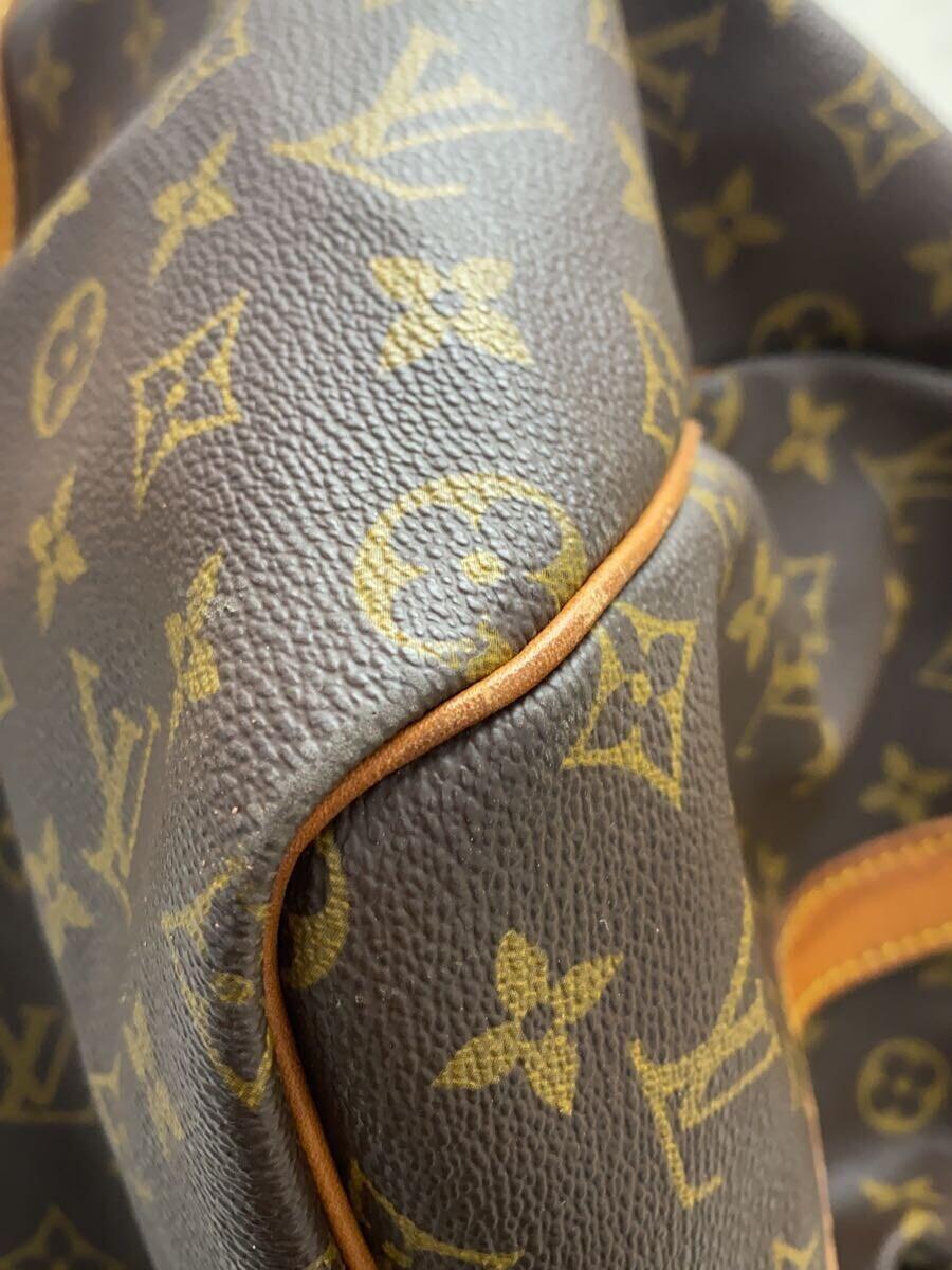 LOUIS VUITTON◆M41414/キーポル・バンドリエール55/ボストンバッグ/PVC/BRW/モノグラム/LV/ロゴ_画像9