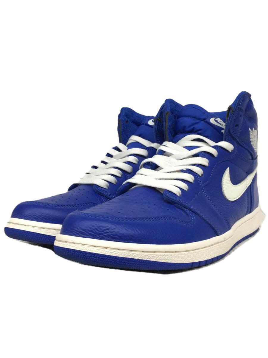 NIKE◆AIR JORDAN 1 RETRO HIGH OG/ブルー/29cm/555088-401_画像2