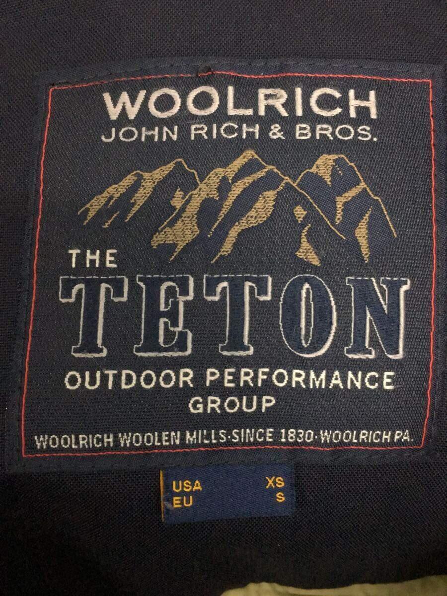 Woolrich◆TETON BLIZZARD PARKA/ダウンジャケット/XS/ポリエステル/NVY/1402065_画像3