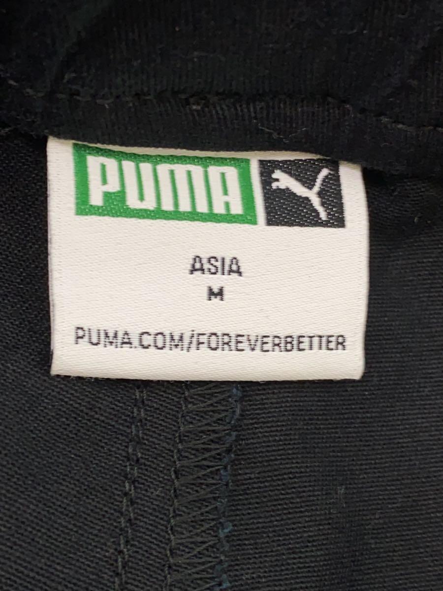 PUMA◆PUMA SKATEBOARDING/ウーブンパンツ/ボトム/M/コットン/BLK/623029-01_画像4