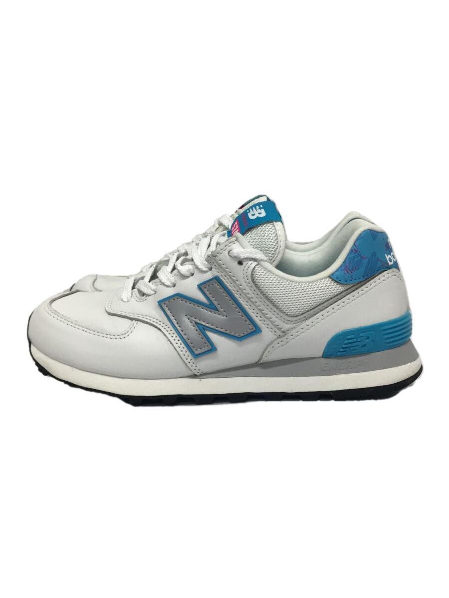 NEW BALANCE◆ローカットスニーカー/25.5cm/WHT/ML574TU2_画像1