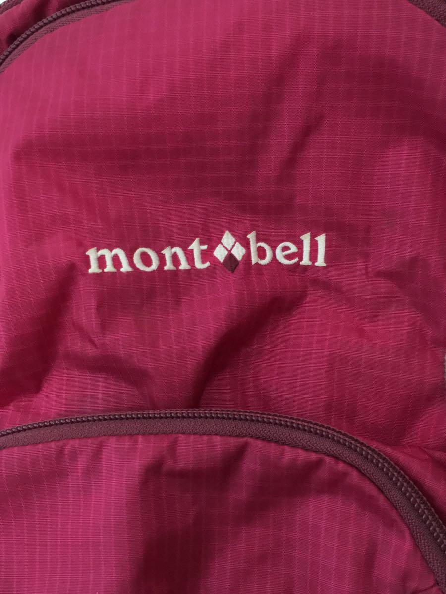 mont-bell◆リュック/-/PNK_画像5