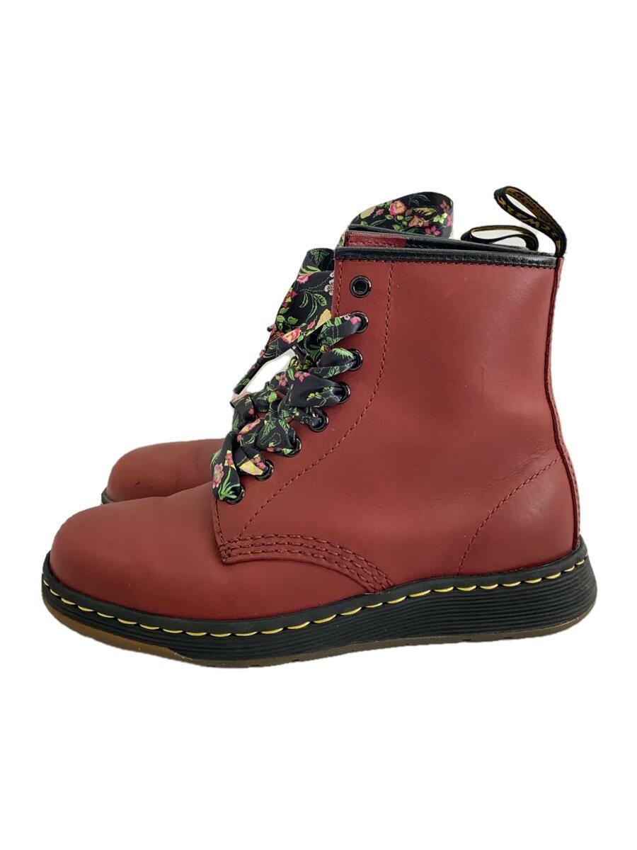 Dr.Martens◆ブーツ/UK4/RED/AW006
