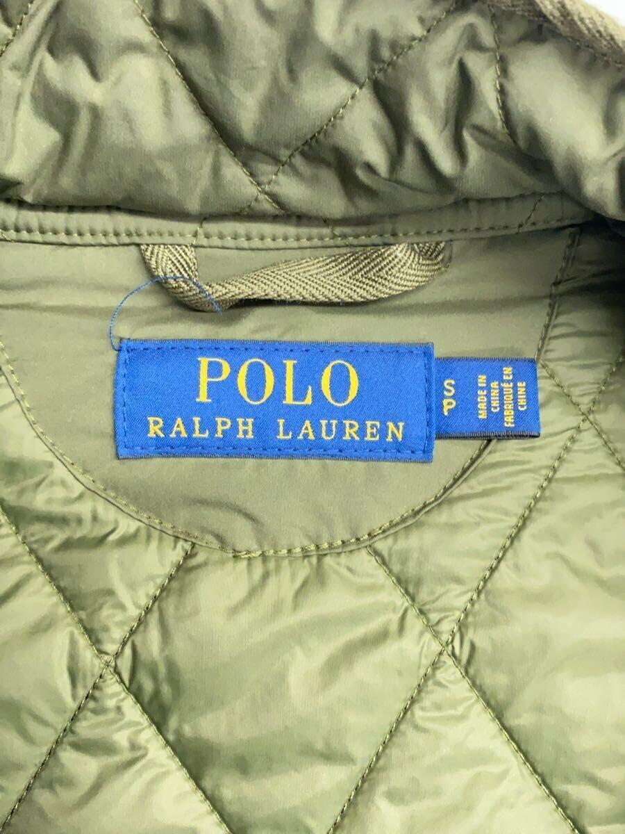 POLO RALPH LAUREN◆キルティングジャケット/S/ポリエステル/KHK/0200011801_画像3