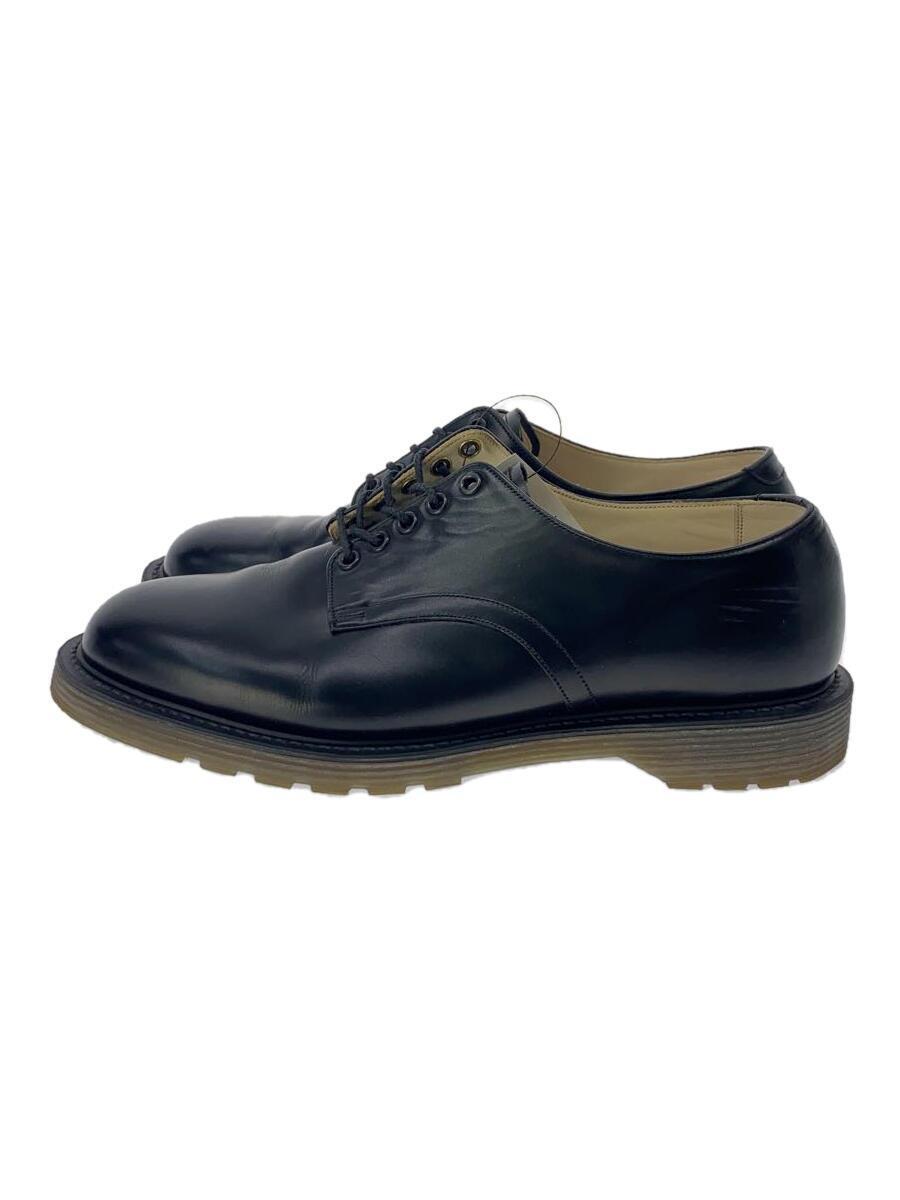 foot the coacher◆S.S.SHOES プレーントゥシューズ/US7.5/BLK/レザー/2034001