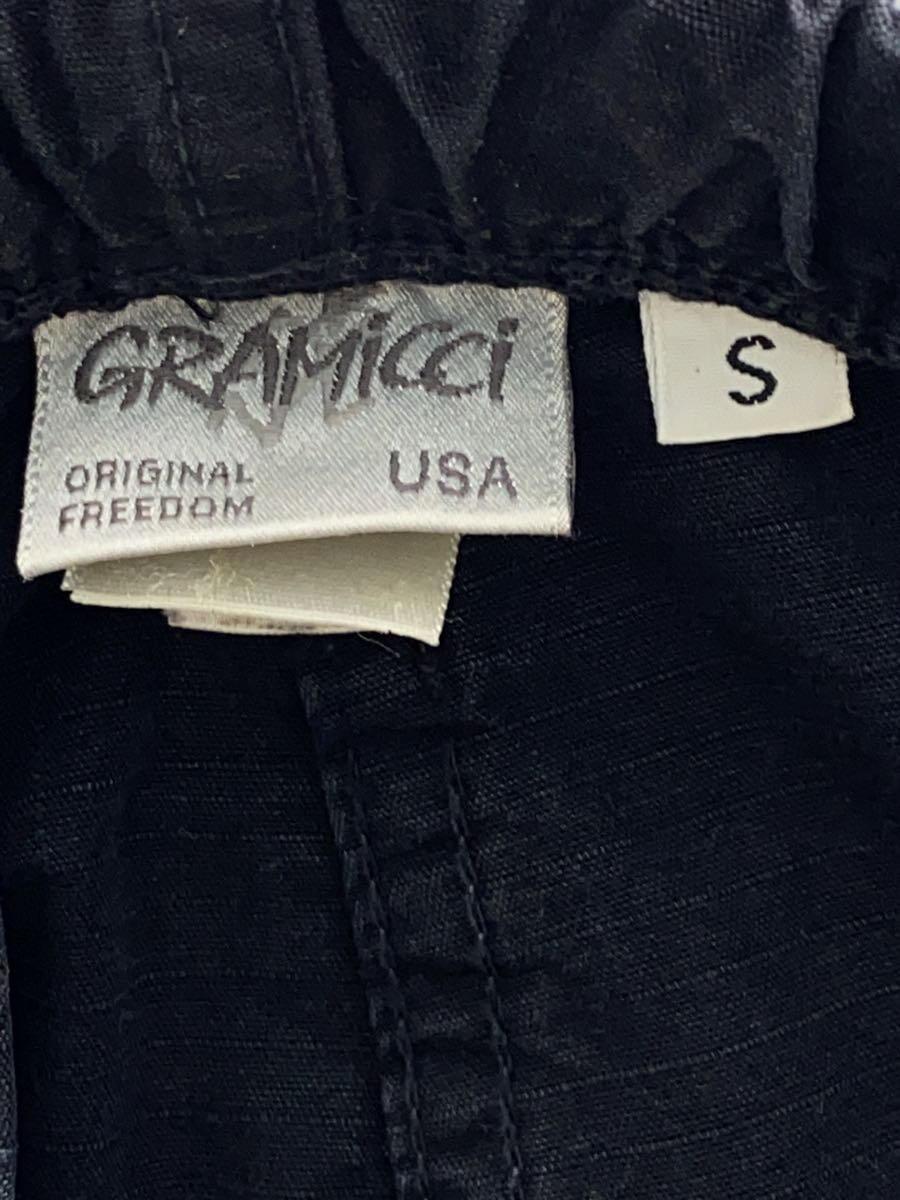 GRAMICCI◆ショートパンツ/S/コットン/ネイビー/無地/93030/Made in USA_画像4