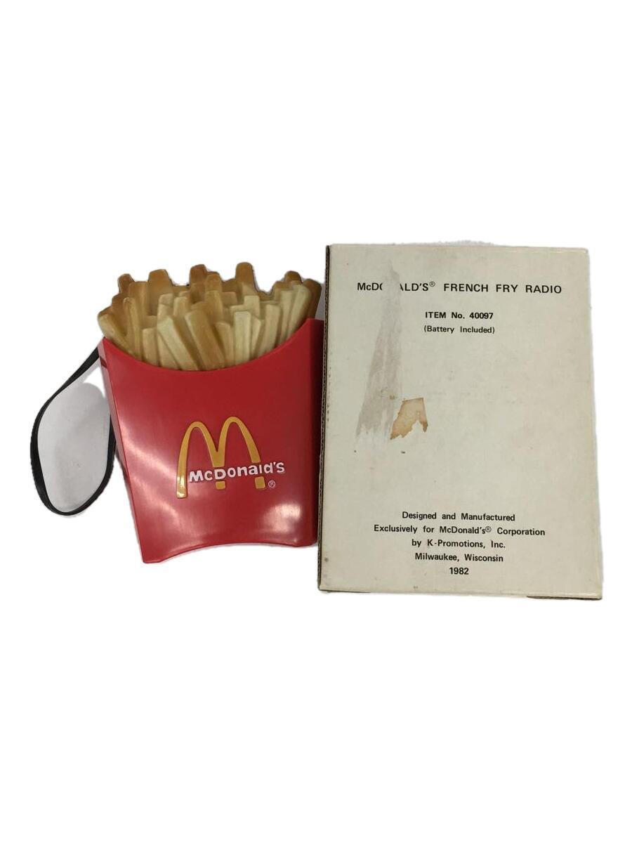 McDonalds French Fry AM/FM Transistor Radio_画像1