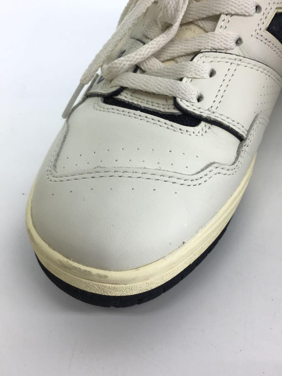 NEW BALANCE◆ローカットスニーカー/US10/WHT/レザー/BB650RD1