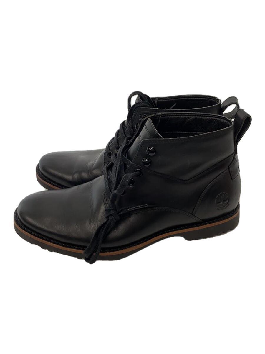 Timberland◆レースアップブーツ/25cm/BLK/レザー/A1R34