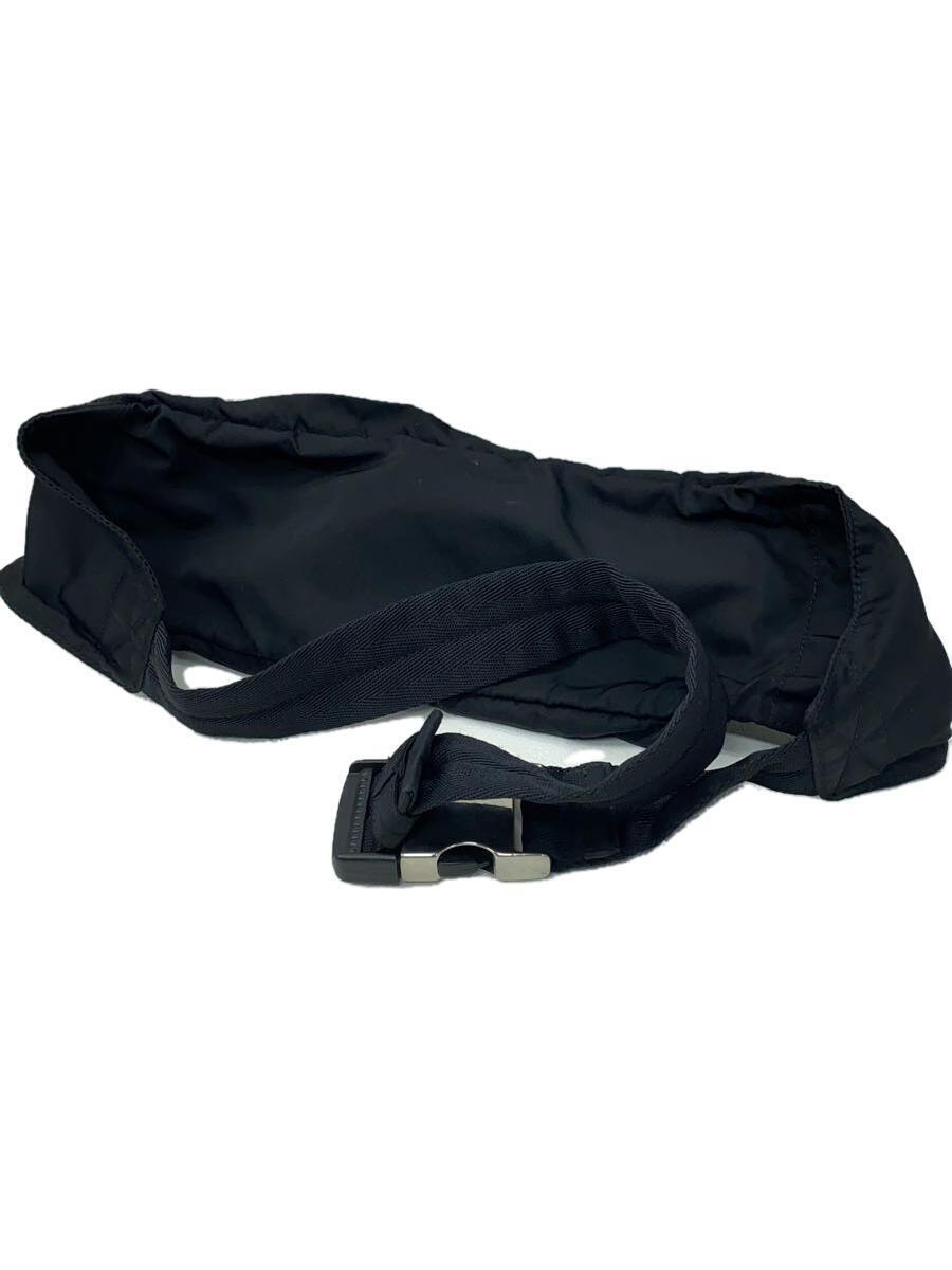 PRADA* waist bag / nylon /BLK