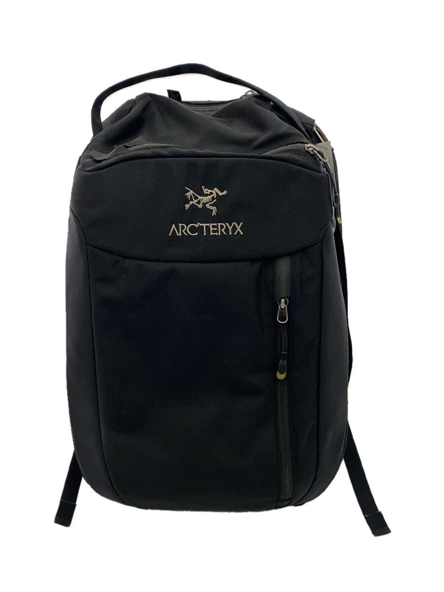 ARC’TERYX◆リュック/ナイロン/BLK/使用感有_画像1