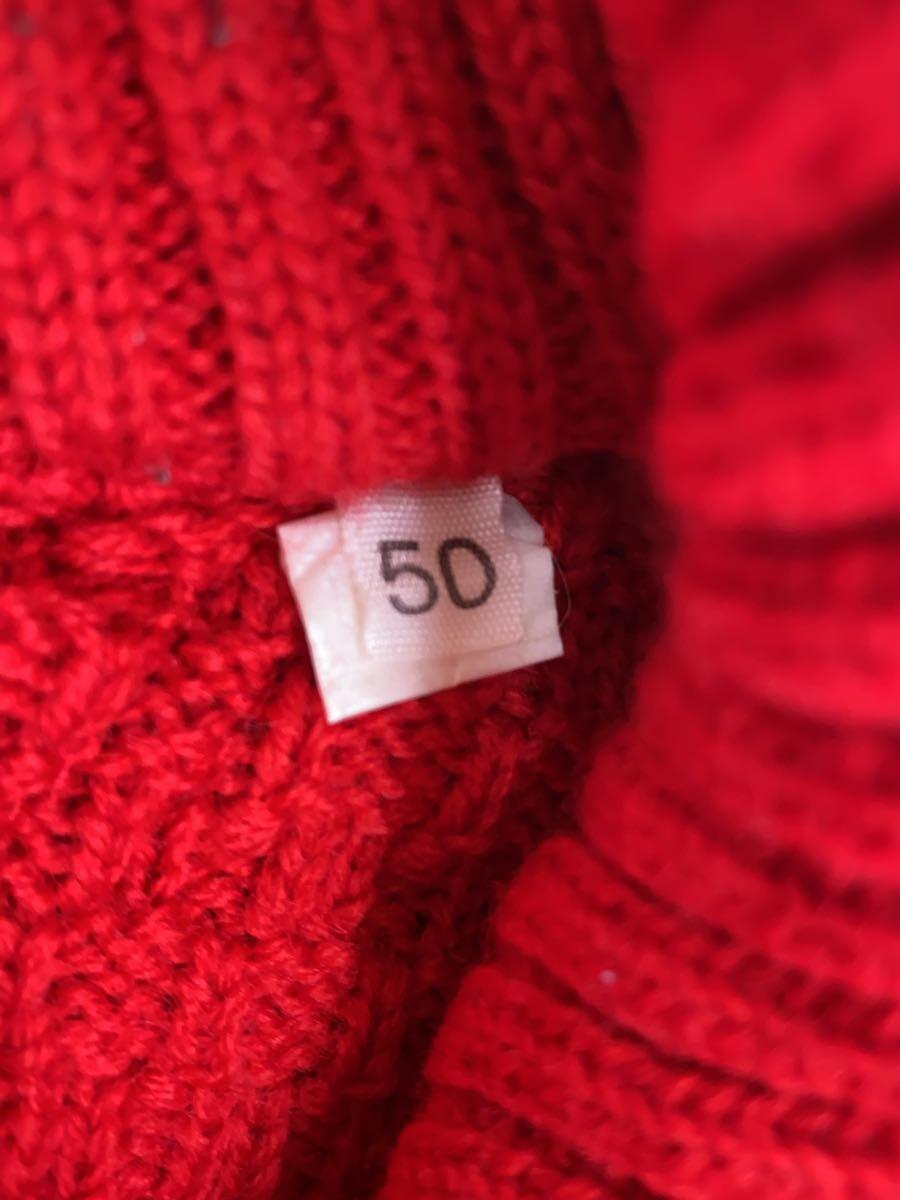 セーター(厚手)/50/コットン/NVY_画像3