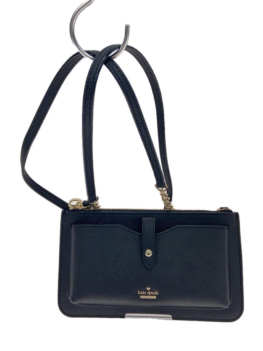 kate spade new york◆ミニショルダーバッグ/-/BLK/WLRU5003_画像1