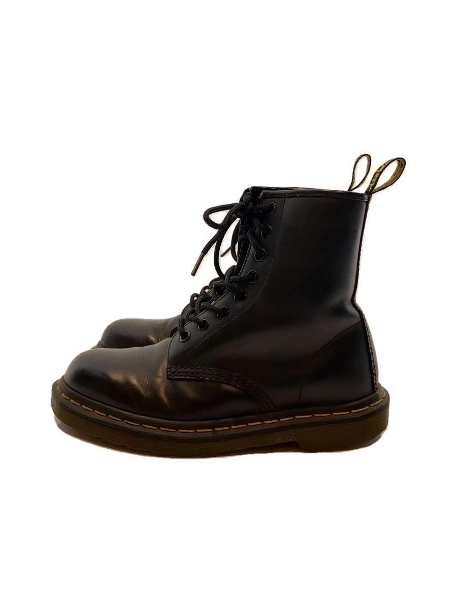 Dr.Martens◆レースアップブーツ/UK4/BLK/100728/履きジワ、ソール減り有