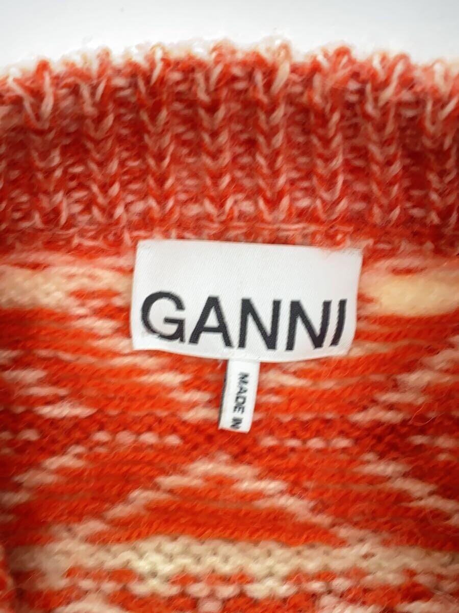 GANNI◆22AW/オーガニックセーター(厚手)/XS/オレンジ/2580/イタリア製_画像3