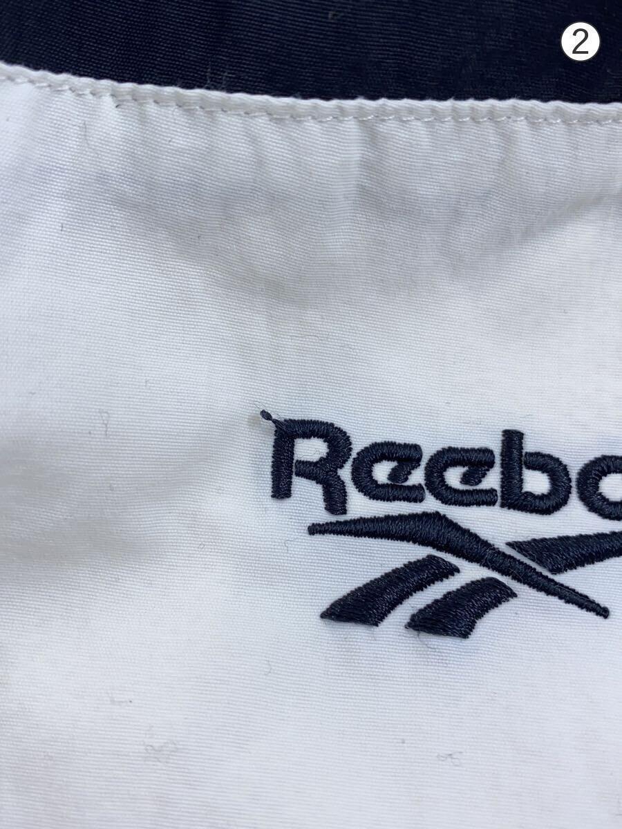 Reebok◆ナイロンジャケット/XL/ナイロン/WHT/無地/FK2730_画像8