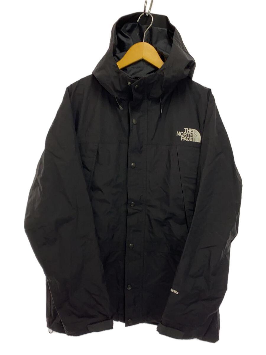 THE NORTH FACE◆MOUNTAIN LIGHT JACKET/XL/ナイロン/BLK/無地/NP11834_画像1