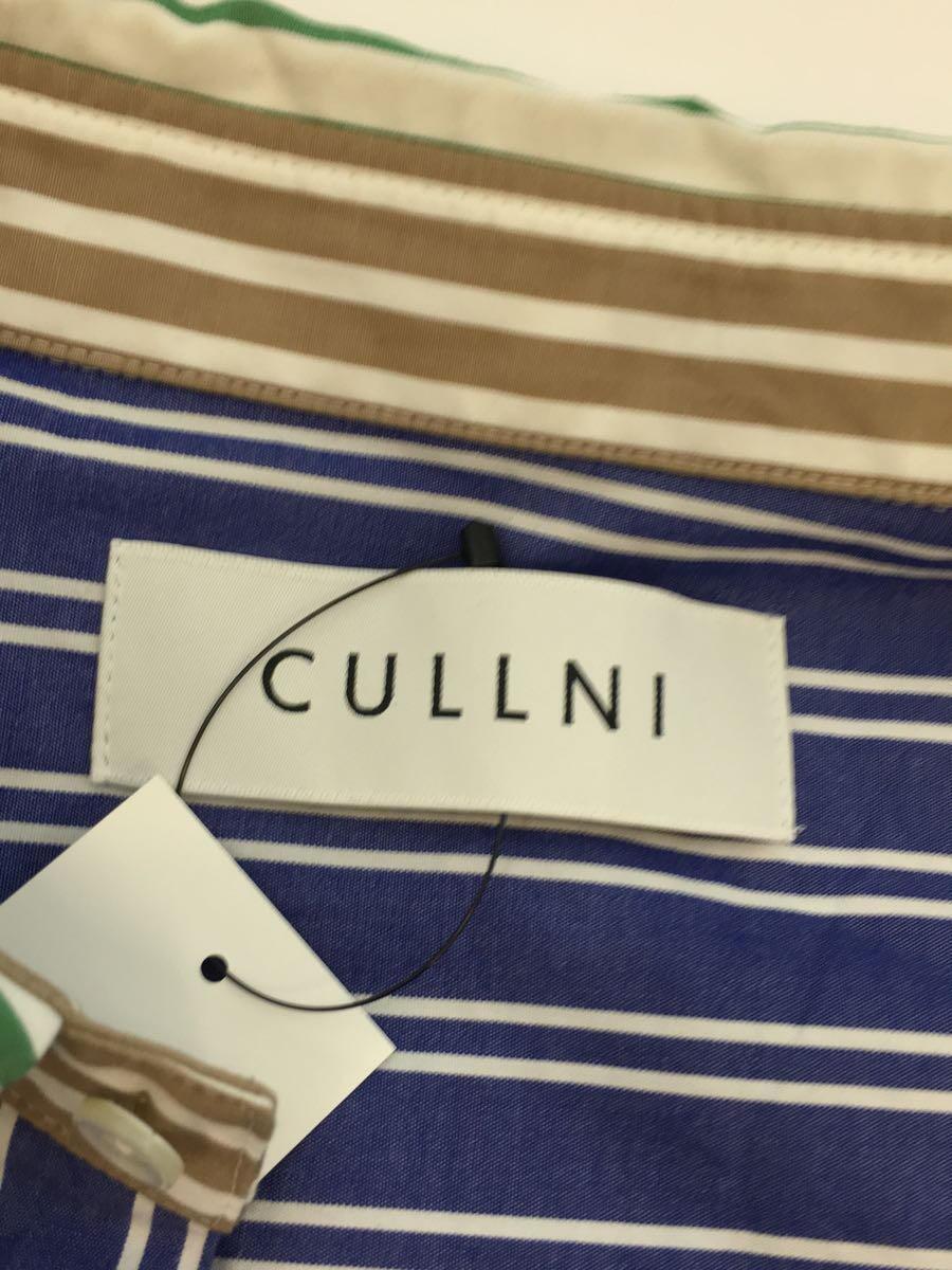 CULLNI◆長袖シャツ/2/コットン/BLU/ストライプ/23-SS-020_画像3