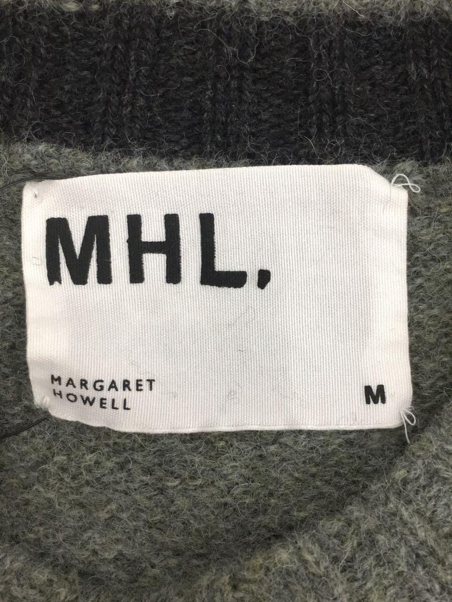 MHL.◆セーター(厚手)/M/ウール/KHK/無地/596-8260580_画像3