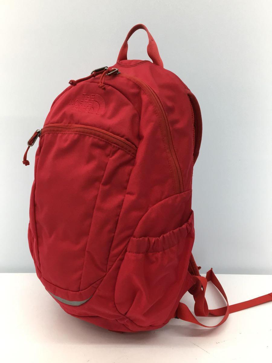 THE NORTH FACE◆リュック/ナイロン/RED/NMW71400_画像2